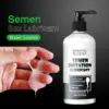Simulated Semen Lubricant - Milky White Realistic Stringy Texture - Water-Based Anal/Vaginal/Masturbation Lube (200/300/500ml) 1
