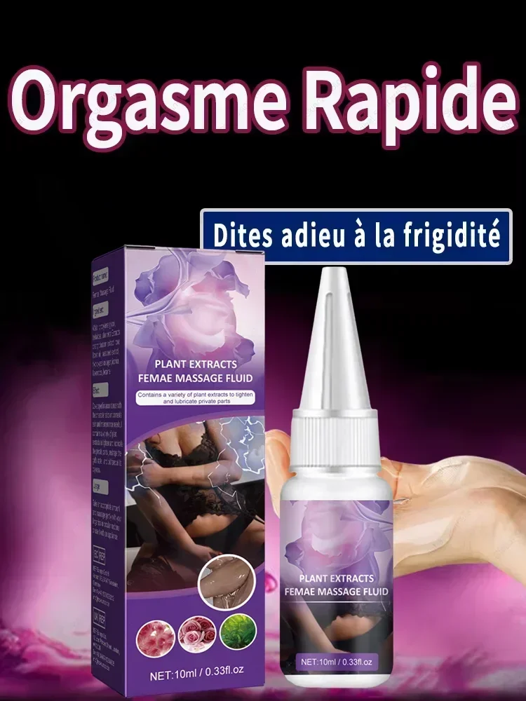 Plant Extract Orgasm Booster Gel - One Drop Intense Clitoral Sensitivity Liquid - Fast Female Arousal Lube (10ml Dropper Bottle) 1