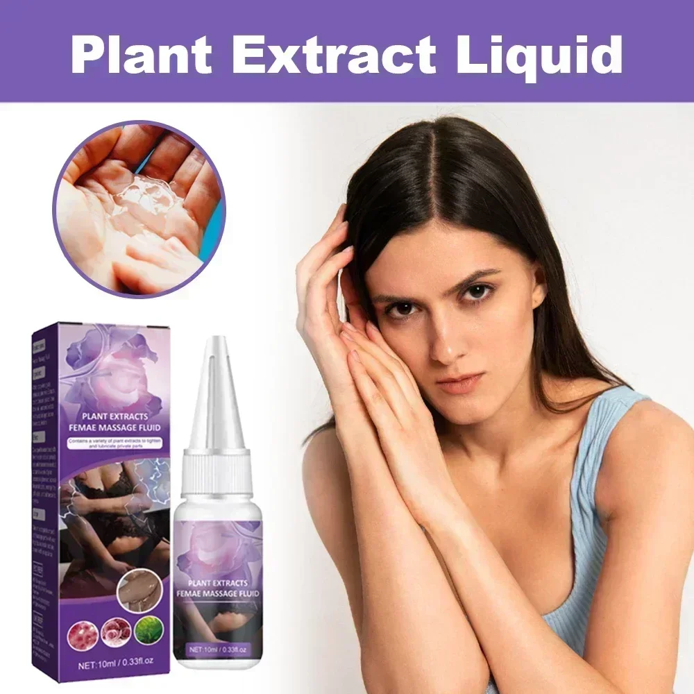 Plant Extract Orgasm Booster Gel - One Drop Intense Clitoral Sensitivity Liquid - Fast Female Arousal Lube (10ml Dropper Bottle) 5