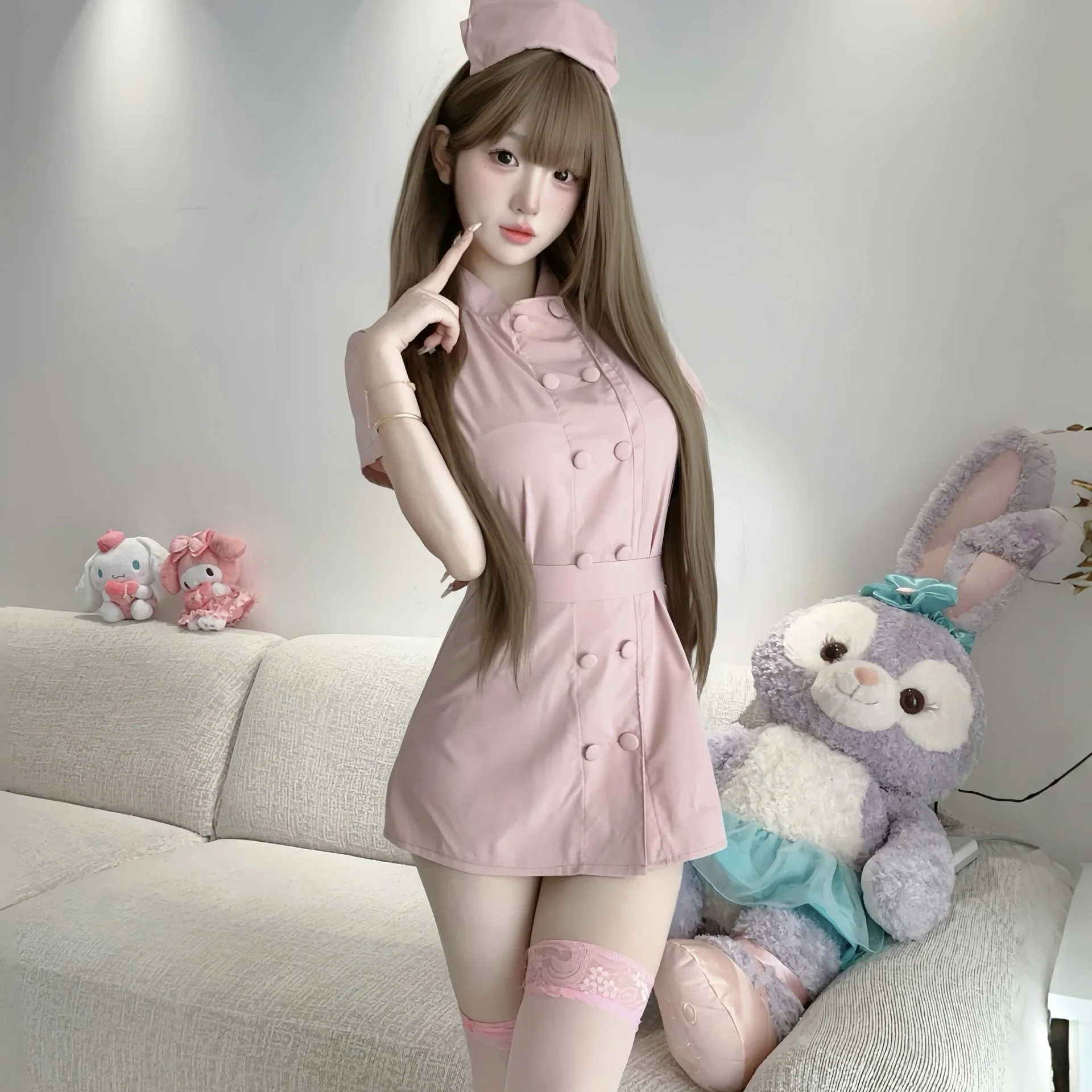 White Angel Pure Temptation Nurse Lingerie – Sexy Doctor Role Play Costume 4