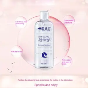120ml Water-Based Lubricant ×3 Bottles – Clear, Odorless, Easy to Clean, Smooth Intimate Gel for Men & Women 4