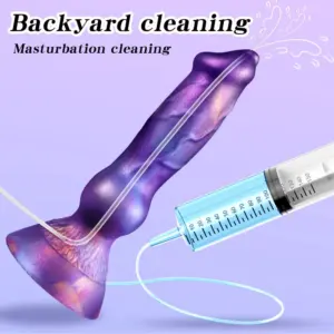 Realistic Canine Knot Dildo with Squirting Function – Gradual Expansion + Powerful Suction Cup Base 6