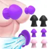 Mushroom Nipple Suckers – Adjustable Suction Strength Nipple Stimulator, Works on Clit, Breast Enhancement & Sensitivity Toy 1