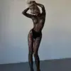Ultra Thin Lace Fishnet Bodystocking - Full Body Sheer Erotic Lingerie 2