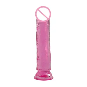 Progressive Size Realistic Jelly Dildo Series – Rounded Head + Strong Suction Cup Base, Beginner to Advanced 4