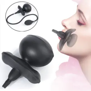 Inflatable Silicone Mouth Gag – Expanding Ball Gag, Bondage & Restraint Toy 1