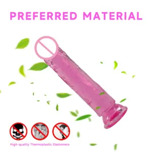 Progressive Size Realistic Jelly Dildo Series – Rounded Head + Strong Suction Cup Base, Beginner to Advanced 5