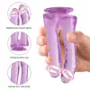 Double-Ended Realistic Silicone Dildo – Strong Suction Cup Base, Dual G-spot & Anal Stimulation 2