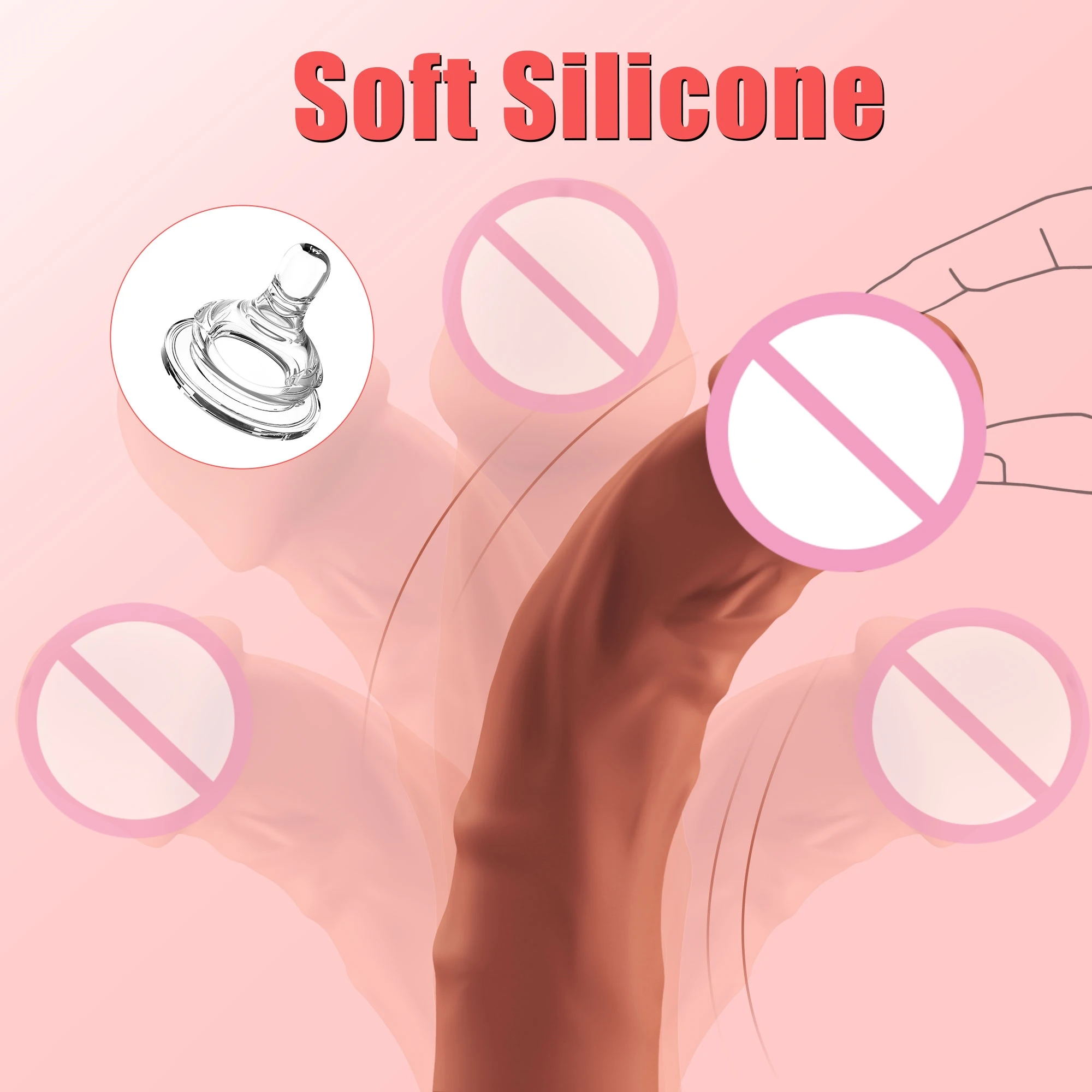 Heating Realistic Vibrator – 10 Vibration Modes, Lifelike Feel, Premium Intimate Experience 3