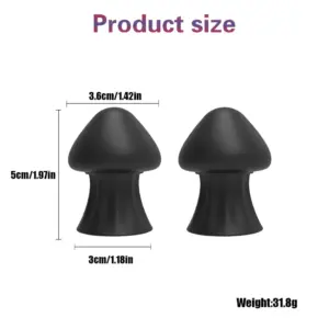 Mushroom Nipple Suckers – Adjustable Suction Strength Nipple Stimulator, Works on Clit, Breast Enhancement & Sensitivity Toy 3