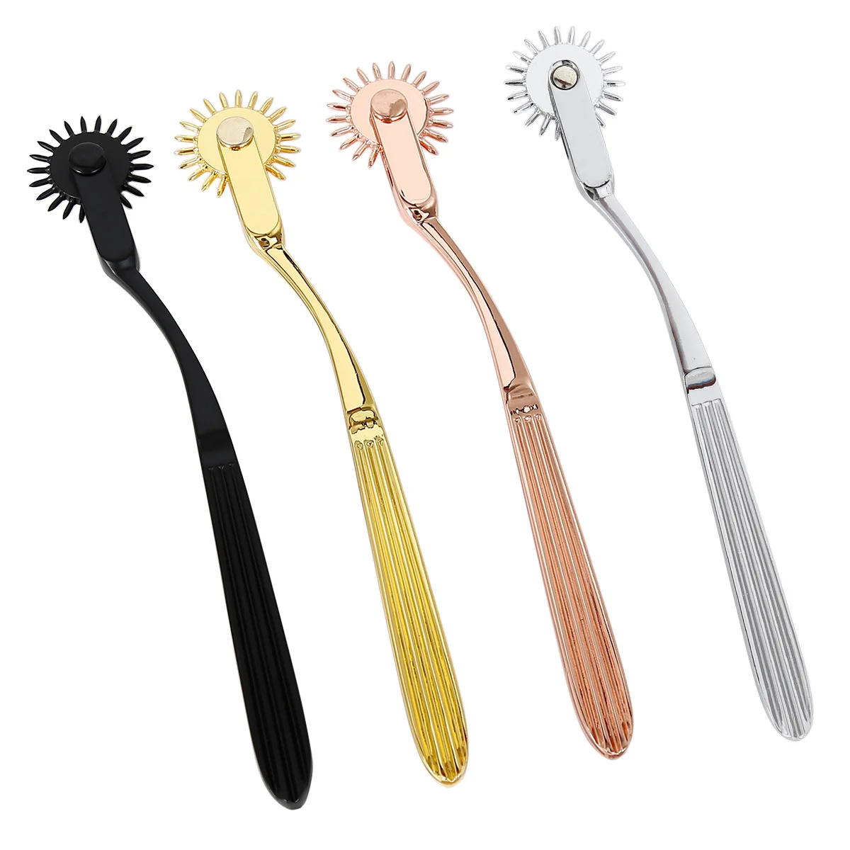 Stainless Steel Sensation Pinwheel Roller – BDSM Sensory Wheel for Nipple & Clitoris Stimulation 2