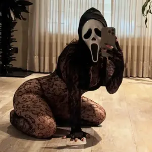 Fishnet Open Crotch Bodystocking – Sheer Hollow Sexy Teddy 5