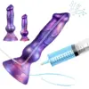 Realistic Canine Knot Dildo with Squirting Function – Gradual Expansion + Powerful Suction Cup Base 1
