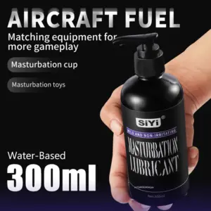 300ml Silicone-Based Lubricant – Long-Lasting Silky Smooth, Non-Drying, Pump Bottle, Intimate Anal & Vaginal Lubricant for Couples 3