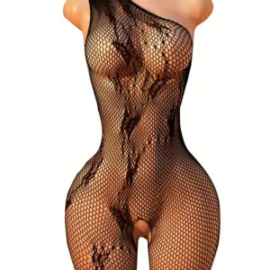 Home 1 Women’s Stretch Fishnet Bodystocking | Comfort Sheer Full Body Lingerie 1