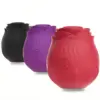Rose-Shaped Clitoral Sucking Vibrator - 10-Mode Female Stimulator with IPX7 Waterproof 1