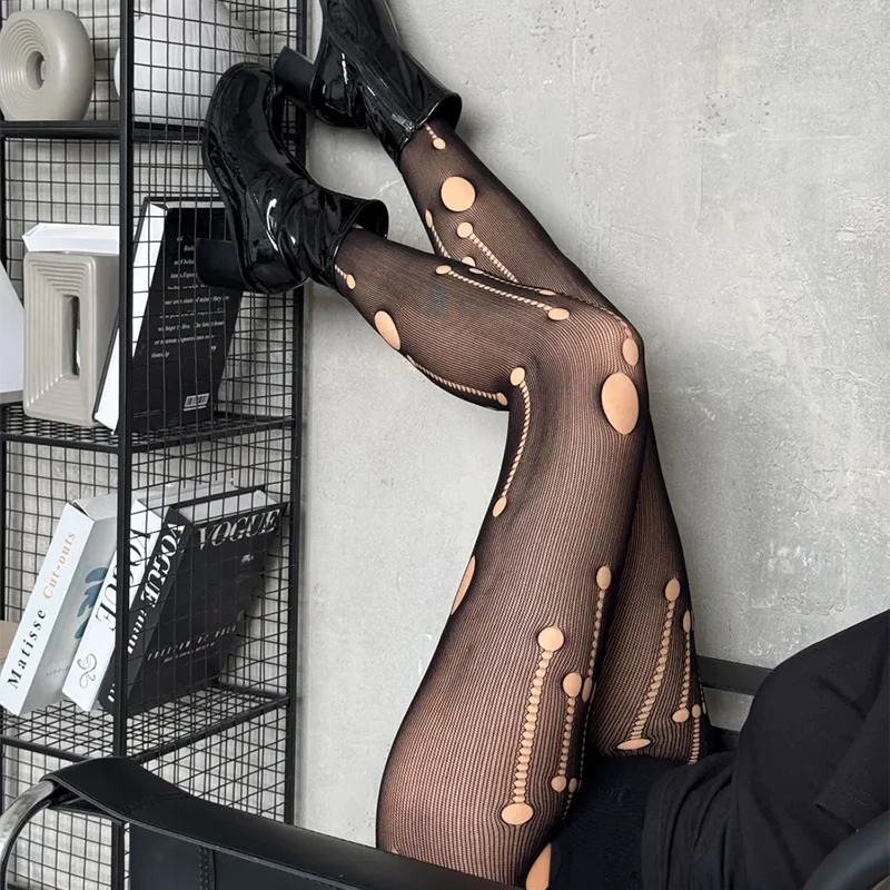 Sexy Spiderweb Lace Fishnet Stockings – Summer Suspender Tights 15 625996861